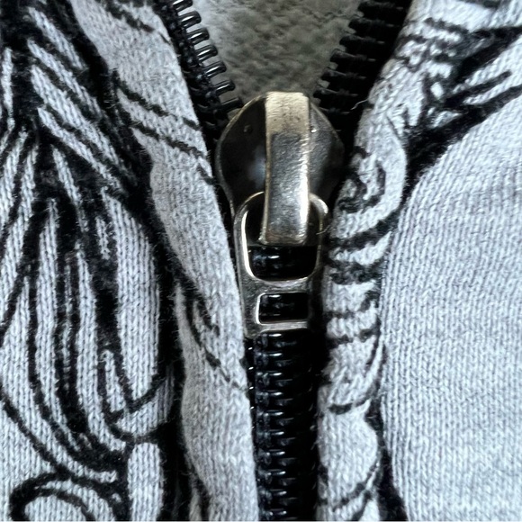Vintage Y2K So Cal Grunge Zip Up Hoodie Small - Picture 7 of 9